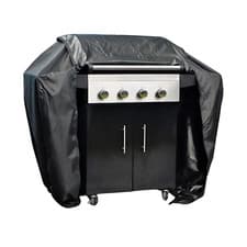 Image of BBQ Cover Barbecue Waterproof Breathable Quality Fitted Protection Zip Elastic