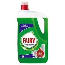 Image of Fairy Liquid 5 Litre Dish Washing Rinse Easy to Use, Leaving Dishes Clean