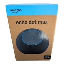 Image of Amazon Echo Dot Max (new gen) Bluetooth speaker Graphite - New,Boxed and sealed