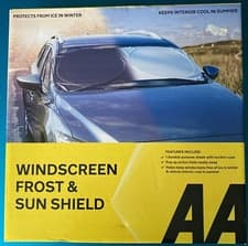 Image of AA Windscreen Frost and Sun Shield New