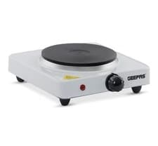 Image of Geepas 1000W Single Hot Plate Precise Table Top Cooking – Cast Iron Heating Plat