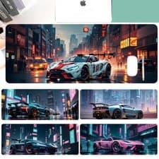 Image of UK Large Keyboard Leather Gaming Mouse Mat Pad Office Computer Desk Laptop Mat
