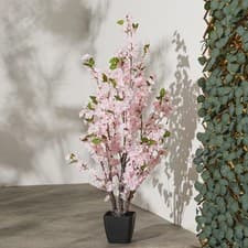 Image of Premium Artificial Cherry Blossom Tree 120cm indoor and outdoor