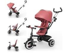 Image of Kinderkraft ASTON 2 PRO Tricycle, 360° Rotating Seat, Reclining Both Directions