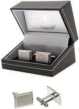Image of CHELSEA FC ENGRAVED CREST STAINLESS STEEL MENS EXECUTIVE SHIRT CUFFLINKS CFC