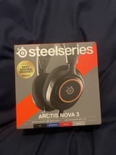 Image of SteelSeries Arctis Nova 3 RGB Over the Ear Gaming Headset - Black (61631) # 7