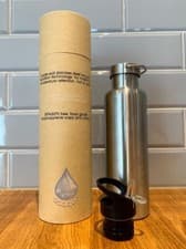 Image of Stainless Steel Double Insulated Sports Flask - With 2 Caps (Loop & Sports)
