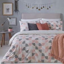 Image of Furn Luna Geometric Print Duvet Cover Set
