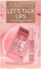 Image of Sunkissed Let's Talk Lips Lip Liner Lip Gloss & Lip Palette Perfect Gift Set