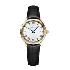 Image of Raymond Weil Toccata Ladies Gold PVD Leather Quartz Watch, 29 mm 5985-PC-00359