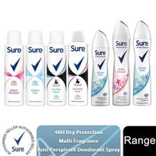 Image of Sure Motion Sense Women Anti Perspirant Deodorant, 6 Pack, 150ml or 250ml