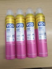 Image of VO5 MEGA HOLD Styling Mousse 200ML  X4 JUST £26.49 FREE POST