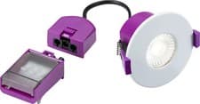 Image of Knightsbridge SpektroLED Evo Fire Rated IP65 Downlight 2 Wattage 4 CCT SPKEVF