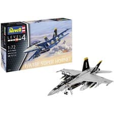 Image of Revell F/A-18F Super Hornet Model Kit 1:72 Scale Aircraft 03834 Level 4