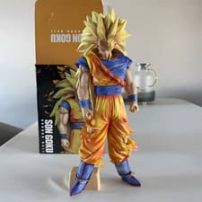 Image of Dragon Ball Z Super Saiyan 3 Goku Statue - 32cm PVC Anime Action Model Figure
