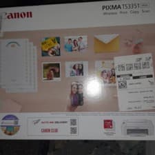 Image of Canon PIXMA TS5151 All-in-One Inkjet Printer - White