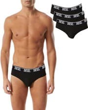 Image of Diesel - (3-Pack) Mens Stretch Briefs Slips Underpants - UMBR ANDRE