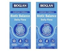 Image of Bioglan Biotic Balance Daily Flora 10 Billion CFU 6 Strains 2 x 30 Capsules