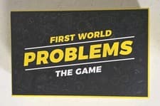 Image of New First World Problems Card Game, 4+ Players, with 500 Cards Humor Game..
