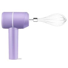 Image of Cordless Electric Hand Mixer Rechargeable 3 Speed Portable Whisk Kitchen Tool