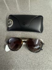 Image of Ray-Ban Sunglasses RB4376 710 Polished Havana Brown Gradient