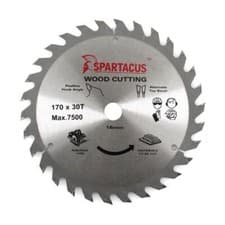 Image of Spartacus 170mm x 16mm 30T Wood Cut TCT Circular Saw Blade CD601 CD602 KS55 PSU6