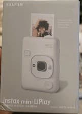 Image of Fujifilm Instax Mini LiPlay Hybrid Instant Camera - Misty White 