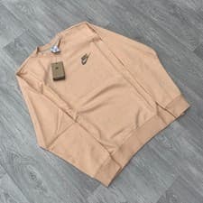Image of Nike Revival Fleece Crew Sweatshirt - Onyx [S] DM5630-268