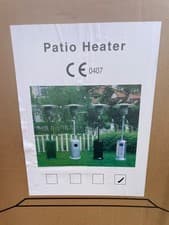 Image of Radiant patio heater 15kw Silver fleck