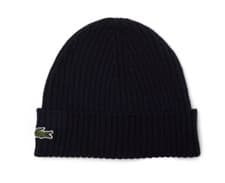 Image of Lacoste Knitted Wool Beanie Hats | One Size