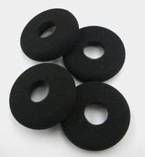 Image of 4-Pack BLK Ear Cushion for Plantronics SupraPlus H251 H261 HW251 HW261 P251 P261