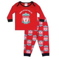 Image of Liverpool FC Baby Pyjamas Long Boys Kids Official Football Gift
