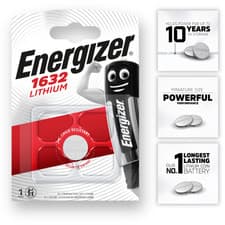 Image of CR1632 ENERGIZER Lithium Batteries 1632 3V Cell Battery DL1632 *EXPIRY 02/2034*
