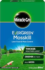 Image of Miracle-Gro Evergreen Mosskill Lawn Food and Moss Control, 2.8Kg, 80 M2, Brown