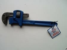 Image of Faithfull 12" /300mm Stillson Pattern Pipe Wrench Blue 44mm Capacity FAI STIL12