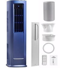 Image of ELECCI 4-in-1 Portable Air Conditioner - 12000 BTU Cooling/Heating