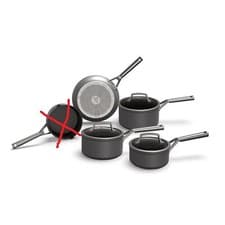 Image of Ninja ZEROSTICK 4pc Pan Set C35000UK – NEW *See Description*