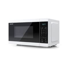 Image of Sharp YC-MG02U-W 20L 800W Microwave with 1000W Grill, Perfect Condition - White