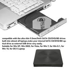 Image of —Slim External DVD Drive Enclosure Kit For Easy Operation
