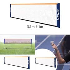 Image of Portable Badminton Net Replacement Training Net for Volleyball Net Easy Set Up