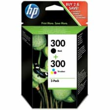 Image of Genuine HP 300 Black & Tri-Colour Ink Cartridge Multipack (CN637EE) -BNIB