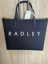 Image of Radley Southwell Gardens Black Signature Bag - BNWT