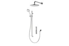 Image of Aqualisa ISD.A2.BV.DVFW.14 iSystem Smart Concealed Shower and Fixed wall Head