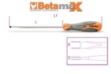 Image of Beta 012900033 1290 4X125 4X125Mm Screwdrivers For Slotted Head Screws