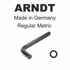 Image of ARNDT Allen Hex Key Hexagonal Keys METRIC REGULAR Allen Key Hex Key GERMANY 911B