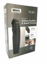 Image of Wahl GroomEase Battery Stubble & Beard Trimmer Cliper 9 Piece Kit 9685-517