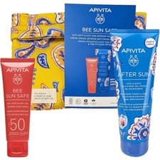 Image of Apivita Bee Sun Safe Anti-Spot & Anti-Age Defense Face Cream SPF50 50 ml + After