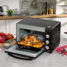 Image of Daewoo 1600W 25L Free Standing Electric Mini Oven 230° Small Counter Top SDA1608