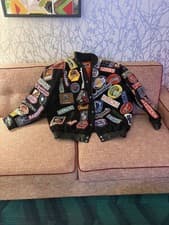 Image of Vintage Jeff Hamilton Hardwood Classics NBA Patches 2003 8xl very Rare Size!