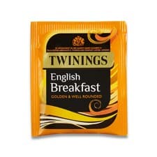 Image of Twinings English Breakfast Tea - individually enveloped bags - FREE UK POSTAGE